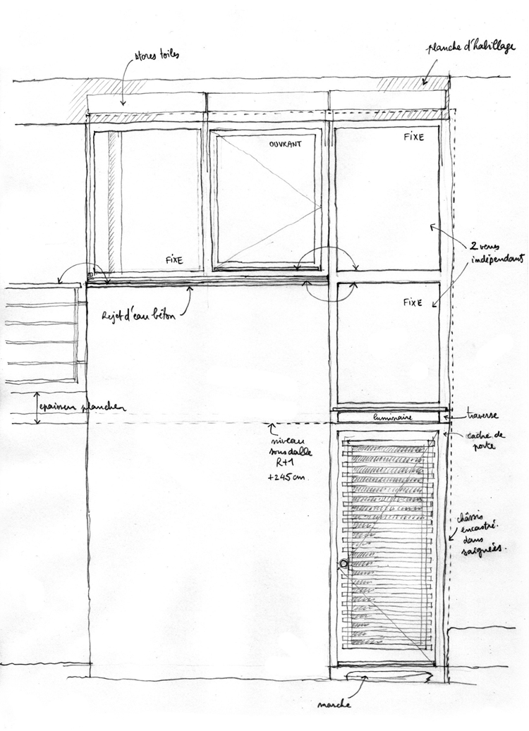 maison vinezac balcon